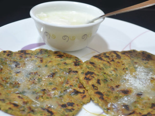 Bajra Bathua Paratha