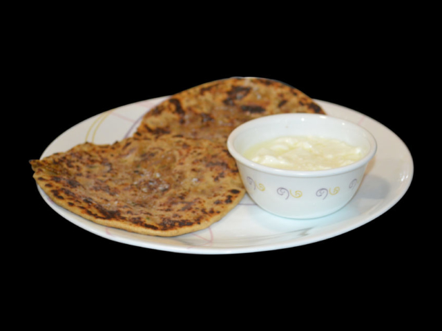 Kale Chane Ka Paratha