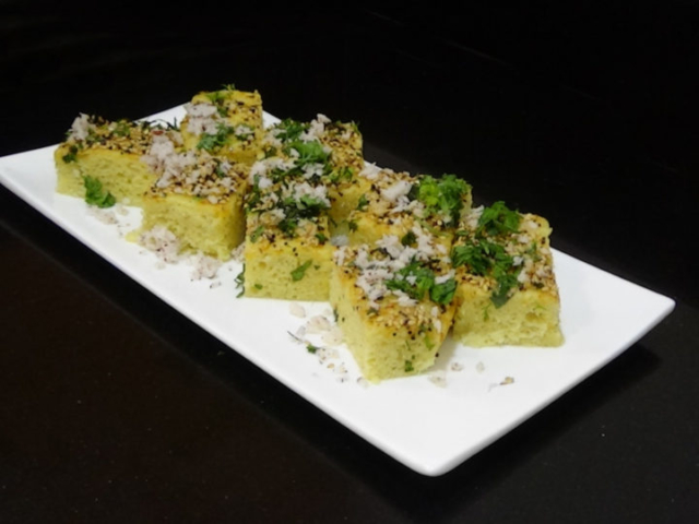 Moong Dal Dhokla